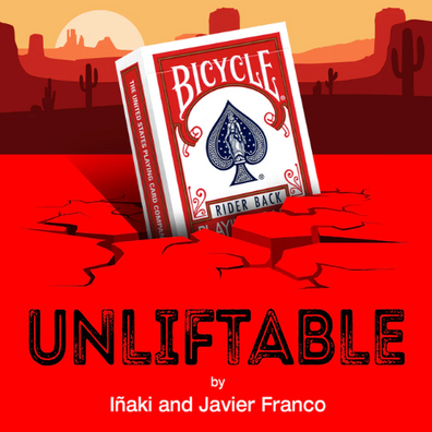 Unliftable - Light Heavy Deck by Iñaki and Javier Franco (Blue)
